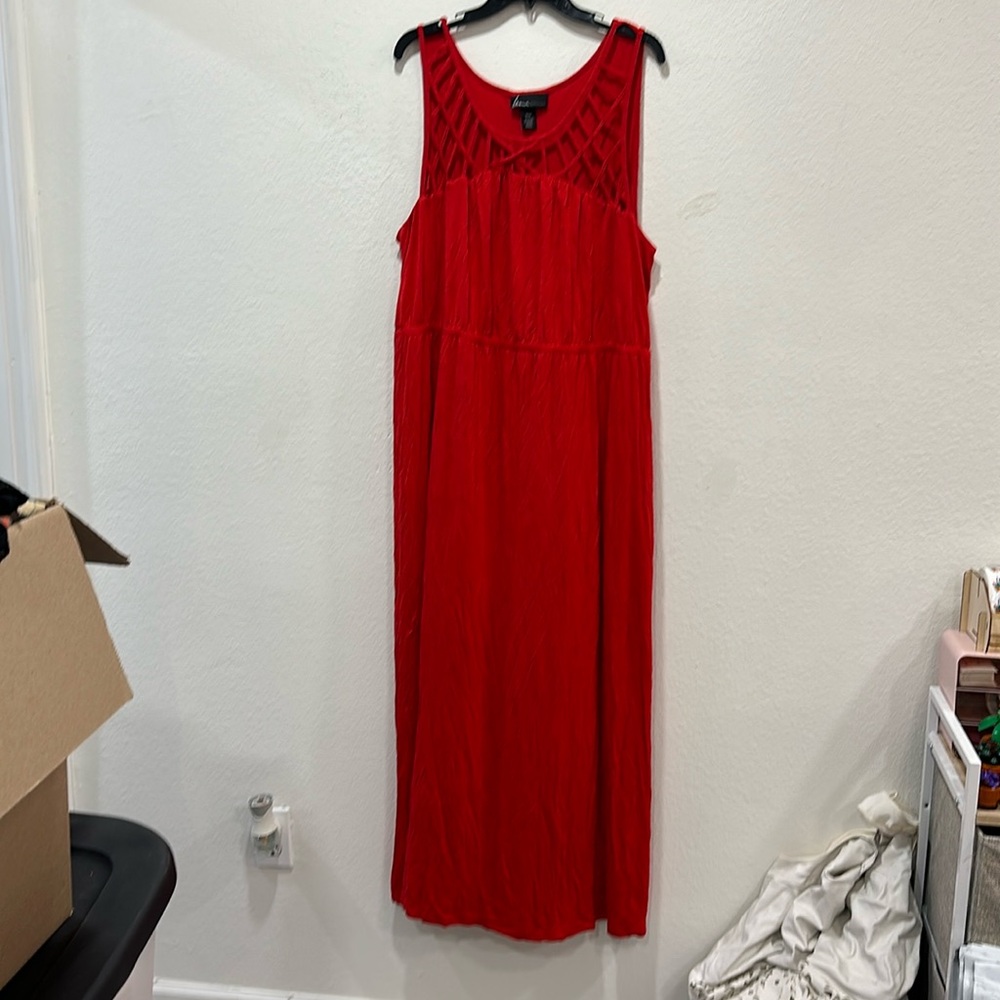 ⭐️ 3/$12 lane Bryant maxi dress